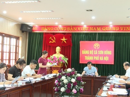 Hội nghị giao ban định kỳ tháng 5 và triển khai chương trình công tác tháng 6/2026 của HĐND xã