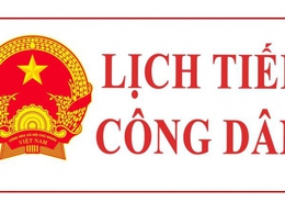 THÔNG BÁO: Thay đổi lịch tiếp công dân ngày 10/6/2026