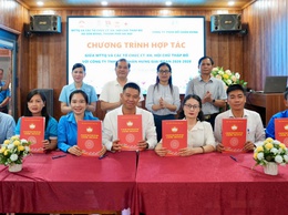 MTTQ Việt Nam xã Sơn Đồng tổ chức Lễ ký kết chương trình phối hợp ưu đãi và ra mắt các mô hình hoạt động mới