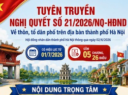 QUY ĐỊNH MỚI VỀ TỔ CHỨC, HOẠT ĐỘNG CỦA THÔN, TỔ DÂN PHỐ TỪ NGÀY 01/7/2026