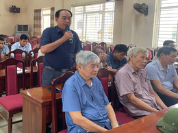 Tổ Đại biểu Hội Đồng nhân dân xã Ô Diên số 2, tiếp xúc cử tri trước kỳ họp thường lệ giữa năm 2026.