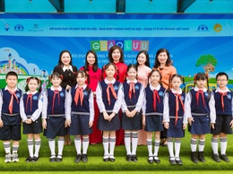 Cô giáo Tổng phụ trách Đội năng động, nhiệt huyết, trách nhiệm của trường Tiểu học Bà Triệu