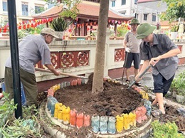 Lan tỏa phong trào “Sáng - xanh - sạch - đẹp” từ những việc làm thiết thực ở thôn Yên Vĩnh và thôn Đại Tự