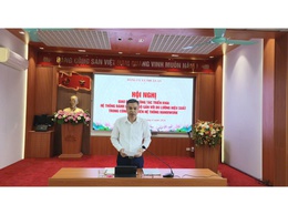 Giao ban Tổ công tác triển khai hệ thống đánh giá cán bộ gắn với đo lường hiệu suất trong công việc trên hệ thống HanoiWork
