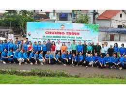 MTTQ Việt Nam xã Sơn Đồng ra quân hưởng ứng phong trào “Toàn dân chung tay bảo vệ môi trường, vì Thủ đô canh - sạch - đẹp” - ngày môi trường thế giới 05/6