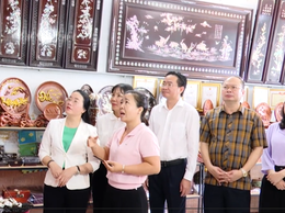 Đón đoàn cán bộ Hội Nông dân TP Hà Nội, TP Đà Nẵng và tỉnh Đồng Nai