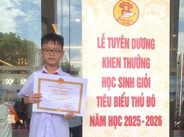 Dương Minh Thiện – Cậu học trò nhỏ giàu nghị lực và đam mê học tập