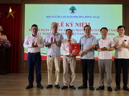 Phường Đông Ngạc kỷ niệm 85 năm Ngày truyền thống Người cao tuổi Việt Nam