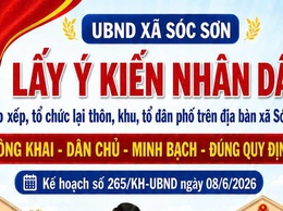 PHÁT HUY QUYỀN LÀM CHỦ CỦA NHÂN DÂN TRONG SẮP XẾP, TỔ CHỨC LẠI THÔN, TỔ DÂN PHỐ TRÊN ĐỊA BÀN XÃ SÓC SƠN