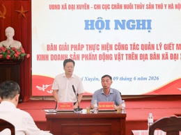 Đại Xuyên siết chặt quản lý cơ sở giết mổ, kinh doanh sản phẩm động vật