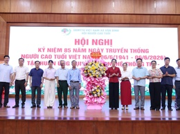 Hội người cao tuổi xã Vân Đình tổ chức Hội nghị Kỷ niệm 85 năm Ngày truyền thống Người cao tuổi Việt Nam và tập huấn Chuyển đổi số