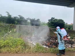 XÃ VĨNH THANH TRIỂN KHAI RA QUÂN VỆ SINH, KHỬ TRÙNG, TIÊU ĐỘC MÔI TRƯỜNG VÀ PHUN DIỆT RUỒI NĂM 2026