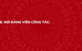 Thủ tục lấy ý kiến nhận xét của chi ủy, chi bộ đối với đảng viên thực hiện nhiệm vụ nơi cư trú - P8