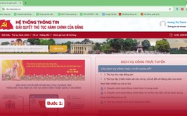 HƯỚNG DẪN ĐẢNG VIÊN NỘP ĐẢNG PHÍ TRỰC TUYẾN