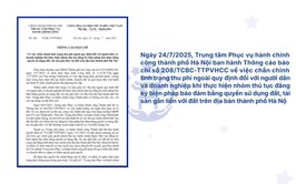 Hà Nội chấn chỉnh tình trạng thu phí ngoài quy định nhóm thủ tục đăng ký biện pháp bảo đảm