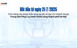 Hướng dẫn người dân lấy số thứ tự trực tuyến trên ứng dụng iHanoi