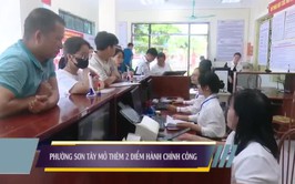 Người dân phấn khởi khi phường Sơn Tây mở thêm 2 điểm tiếp nhận hành chính công