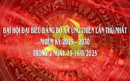 Video giới thiệu Đại hội đại biểu Đảng bộ xã Ứng Thiên lần thứ I, nhiệm kỳ 2025-2030