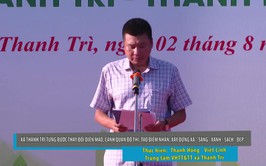 Lễ ra quân tổng vệ sinh môi trường trên địa bàn xã Thanh Trì