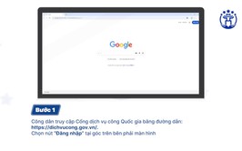 Hướng dẫn người dân làm thủ tục 