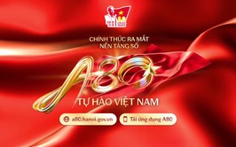 Nền tảng số 'A80 – Tự hào Việt Nam' chào mừng 80 năm Quốc khánh