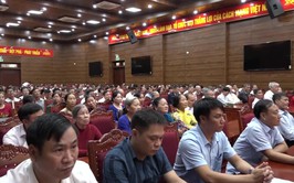Lễ trao tặng huy hiệu Đảng xã Mỹ Đức