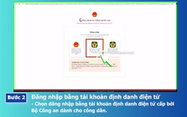 Hướng dẫn công dân nộp hồ sơ trực tuyến trên Cổng Dịch vụ công Quốc gia