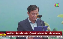 CẦU GIẤY: PHÁT ĐỘNG TẾT TRỒNG CÂY, CHUNG TAY KIẾN TẠO ĐÔ THỊ XANH BỀN VỮNG