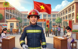 Đảm bảo an toàn PCCC&CNCH tại các điểm bầu cử đại biểu Quốc hội khóa XVI và đại biểu HĐND các cấp nhiệm kỳ 2026 - 2031”