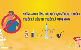 NHỮNG ẢNH HƯỞNG SỨC KHOẺ KHI SỬ DỤNG THUỐC LÁ, THUỐC LÁ ĐIỆN TỬ, THUỐC LÁ NUNG NÓNG