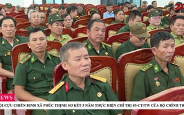 HỘI CỰU CHIẾN BINH XÃ PHÚC THỊNH SƠ KẾT 5 NĂM THỰC HIỆN CHỈ THỊ 05-CT/TW CỦA BỘ CHÍNH TRỊ