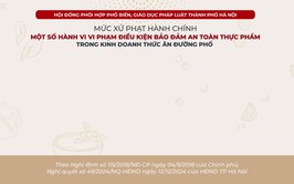 Hãy đảm bảo an toàn thực phẩm trong kinh doanh thức ăn đường phố