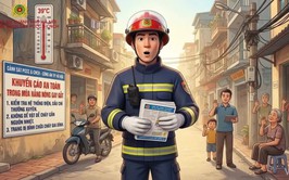 Công an Thành phố Hà Nội cảnh báo người dân về nguy cơ cháy nổ trong mùa nắng nóng!