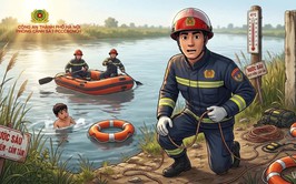 Tuyên truyền cảnh báo tai nạn đuối nước trong mùa hè nắng nóng