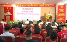 Lan toả những hình ảnh đẹp tại chung khảo hội thi Báo cáo viên, Tuyên truyền viên giỏi phường Phúc Lợi năm 2026