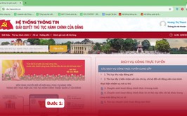 
Hướng dẫn nộp Đảng phí cho cá nhân Đảng viên
