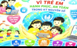 Xã Minh Châu hưởng ứng tháng hành động vì trẻ em năm 2026 với chủ đề: “Trẻ em hạnh phúc, an toàn, vững bước trong kỷ nguyên số”.