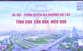 Xã Hòa Lạc tiếp sóng Hội nghị Thành phố sơ kết 1 năm vận hành mô hình chính quyền địa phương hai cấp 