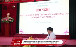 XÃ VĨNH THANH SƠ KẾT 01 NĂM THỰC HIỆN MÔ HÌNH CHÍNH QUYỀN ĐỊA PHƯƠNG 02 CẤP, PHÁT ĐỘNG THI ĐUA GIAI ĐOẠN 2026 - 2030