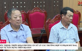 XÃ PHÚC THỊNH TỔ CHỨC HỘI NGHỊ TRIỂN KHAI PHƯƠNG ÁN XỬ LÝ CÁC TRƯỜNG HỢP VI PHẠM TRẬT TỰ XÂY DỰNG TRÊN ĐỊA BÀN