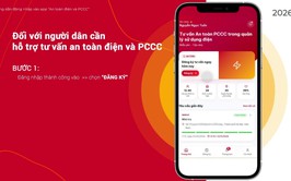 Hướng dẫn đăng nhập mini app an toàn điện và phòng cháy chữa cháy