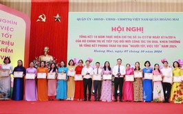 Đồng chí Đặng Thị Thu Phương - Trường mầm non Yên Sở đạt giải Nhì trong cuộc thi “phát hiện và viết bài về tấm gương Người tốt việc tốt” năm 2024.