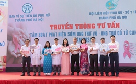 Truyền thông tầm soát phát hiện sớm ung thư cho cán bộ, hội viên phụ nữ tại Phú Xuyên
