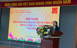 Chi Cục Thuế Đan Phượng triển khai kế hoạch thực hiện chuyển đổi số trong lĩnh vực Thuế và hướng dẫn cài đặt eTax Mobile