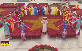 Check-in cùng áo dài trên quê hương Ứng Hòa