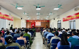 Công an phường Lĩnh Nam tổ chức hội nghị đánh giá tình hình an ninh trật tự và góp ý của cảnh sát khu vực trong công tác đảm bảo an ninh trật tự tại địa bàn cơ sở năm 2024.