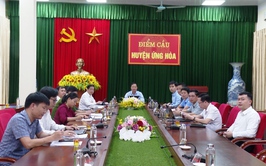 Hội nghị giao ban Ban Chỉ đạo Cải cách hành chính, Chuyển đổi số và Đề án 06 Thành phố tháng 11/2024.