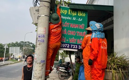 Kiểm tra giải toả các vi phạm về trật tự an toàn giao thông, trật tự đô thị phục vụ Tết Dương lịch 2025