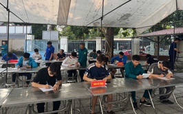 Phường Lĩnh Nam tổ chức khám sơ tuyển sức khỏe nam công dân khám tuyển NVQS và nghĩa vụ công an nhân dân năm 2025.