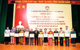 UBMTTQ Việt Nam phường Hoàng Liệt tổng kết công tác mặt trận năm 2024